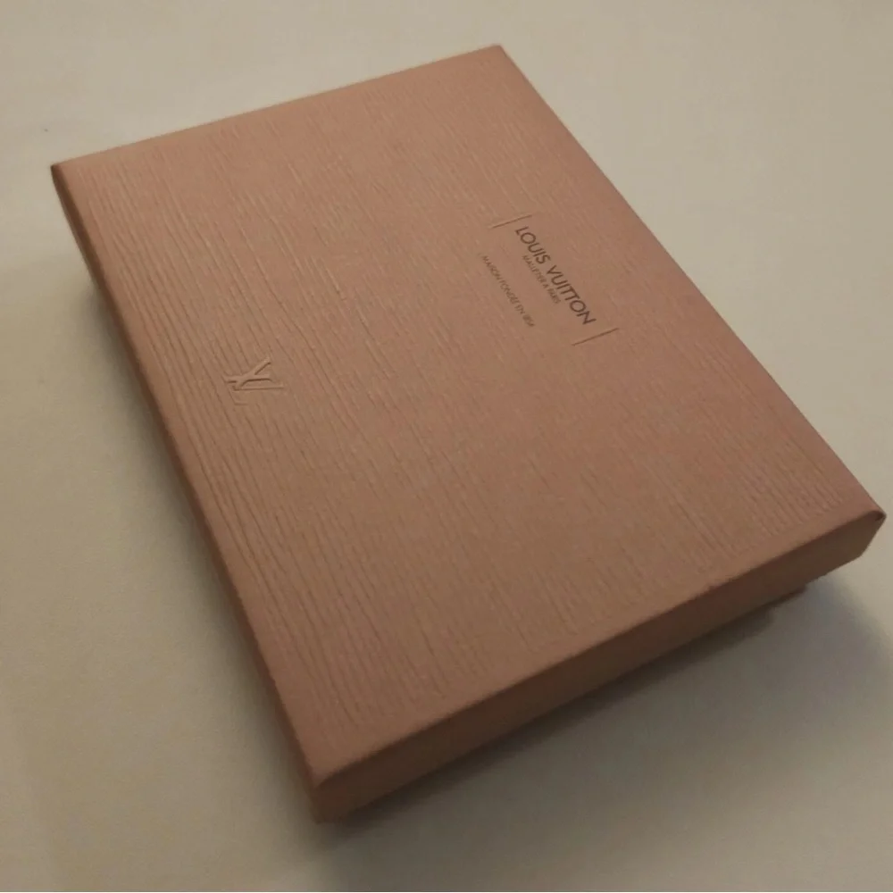 LV Louis Vuitton Brown Gift Box 4.75” x 6.5” x 1